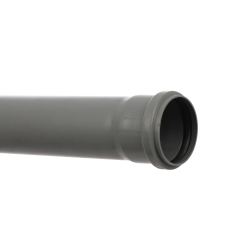 Teava PVC 75 - 1 m, gri