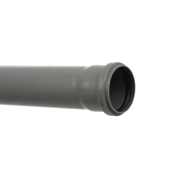Teava PVC 75 - 1 m, gri Teava PVC 75 - 1 m, gri