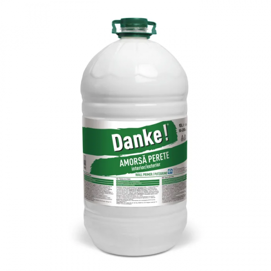 Amorsa perete Danke, interior / exterior, 10 L Amorsa perete Danke, interior / exterior, 10 L