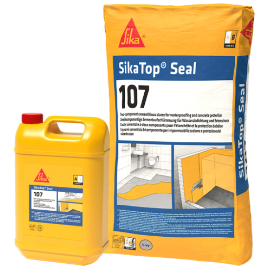 Mortar de impermeabilizare, bicomponent, Sika Top Seal-107, 25 kg Mortar de impermeabilizare, bicomponent, Sika Top Seal-107, 25 kg